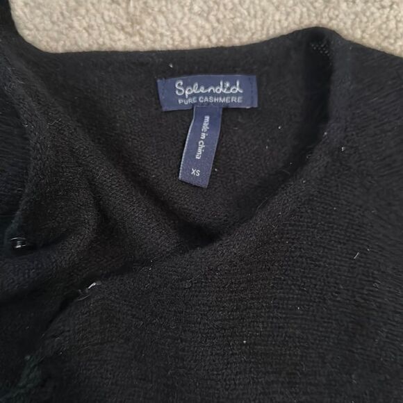 Vintage Splendid Cashmere Cardigan XS - Picture 3 of 5